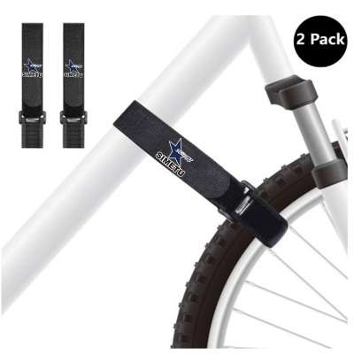 Bike Rack Strap Bike Wheel Stabilizer Straps, Grip with Gel,Adjustable,2 Pack